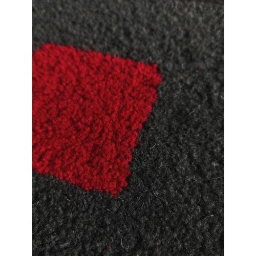 Geometric Abstract Rug or Tapestry by Guy de Lussigny for Tisca France For Sale - Image 10 of 13