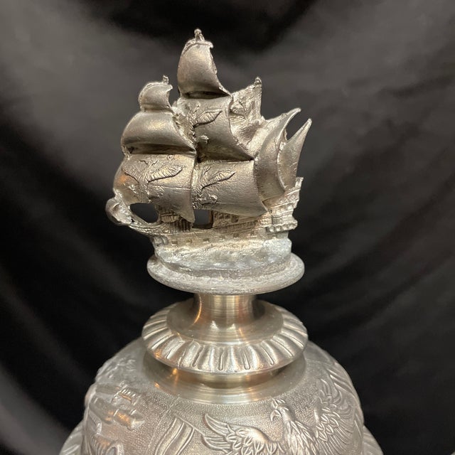 Vintage Naval Commemorative German Beer Stein For Sale In Saint Louis - Image 6 of 10