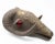 Late 20th Century Wood and Metal Plate Marka Ram Mask For Sale - Image 5 of 11