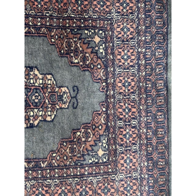 Textile Vintage Small Pakistani Rug from Bobyrugs, 1980s For Sale - Image 7 of 14