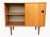 Brown Vintage Danish Modern Teak Bar Cabinet With Sliding Doors For Sale - Image 8 of 14