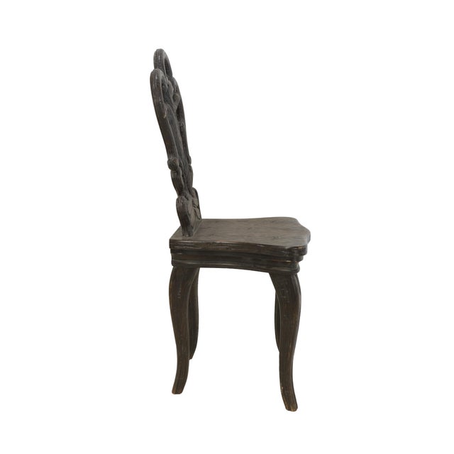 Traditional A Classic Late 19th-Century Swiss Brienz "Black Forest" Style Carved Bear Chair. For Sale - Image 3 of 12