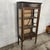 19th Century Antique Edwardian Mahogany-Toned Glazed Display Cabinet, 1890s For Sale - Image 5 of 11