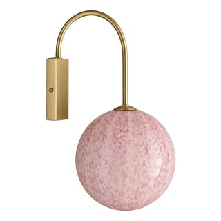 Pink Tulipano Murano Wall Lamp from La Murrina, 1990s For Sale