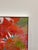Soicher Marin Red Blooms Canvas. Artist enhanced, blooming red flowers. White frame. Original retail $1380. Showroom floor...