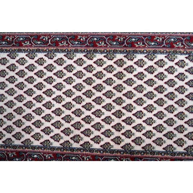 1970s Vintage Italian Seraband Style Rug 2.2' X 4.5' For Sale - Image 11 of 12