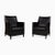 Chairs in Black Leather from Wittmann, Set of 2 For Sale - Image 16 of 16