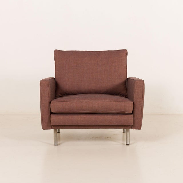 The part of the famous loose cushion group, lounge chair no. 5681, was designed by george nelson in 1955 and made by...
