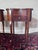 1950s Pair of Vintage Italian Marquetry Inlaid Kidney-Shaped Walnut Side Table With Two Drawers, Louis XV Style Legs For Sale - Image 5 of 12
