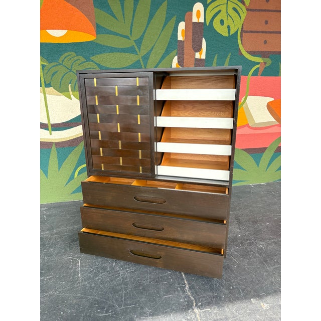 Mid Century Harvey Probber for Dunbar Tallboy For Sale - Image 11 of 11