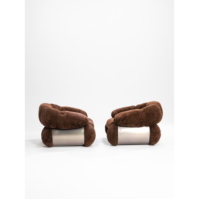 Postmodern Set of Chairs by Adriano Piazzesi, 1970s For Sale - Image 3 of 10