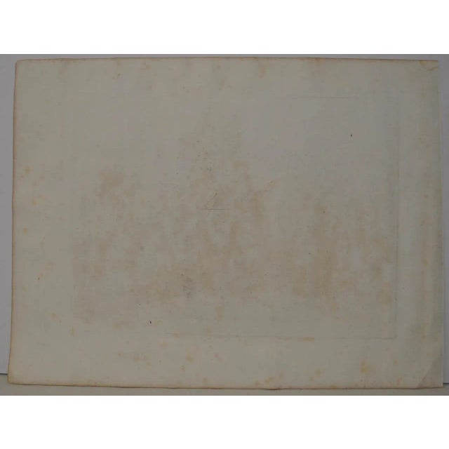 Black Bartolomeo Pinelli Engraving "The Sabine Rats Under the Rein of Romulus" c.1816 For Sale - Image 8 of 8