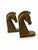 Vintage German Brutalist Brass Horse Bookends, 1960s, Set of 2 For Sale - Image 6 of 9