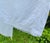 Antique French White Linen Bistro Tablecloths, Hemstitch Border, Mitered Corners, 43" Square | Pair | C. 1900 For Sale - Image 9 of 18