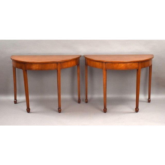 Georgian Console Tables, 1800, Set of 2 For Sale - Image 3 of 7