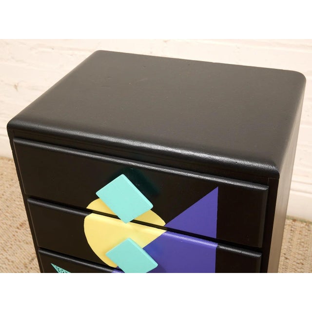 Mid 20th Century Tall Memphis Jewelry Chest For Sale - Image 4 of 12
