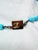 Turquoise 1970s Hand-Fabricated Sterling and Turquoise Nugget Necklace W/ Mosaic Inlay Clasp For Sale - Image 8 of 16