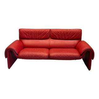 Vintage DS-2011 Leather Sofa from de Sede, 1980s For Sale