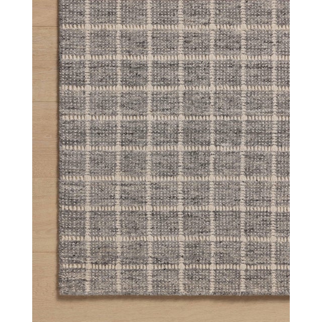 Contemporary Amber Lewis x Loloi Cedar Charcoal / Ivory 2'-9" x 12'-0" Runner Rug For Sale - Image 3 of 3