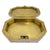 Wood Vintage Mother-of Pearl & Brass Lidded Box For Sale - Image 7 of 7