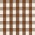 Schumacher Schumacher Dutton Buffalo Check Fabric in Coffee For Sale - Image 4 of 4