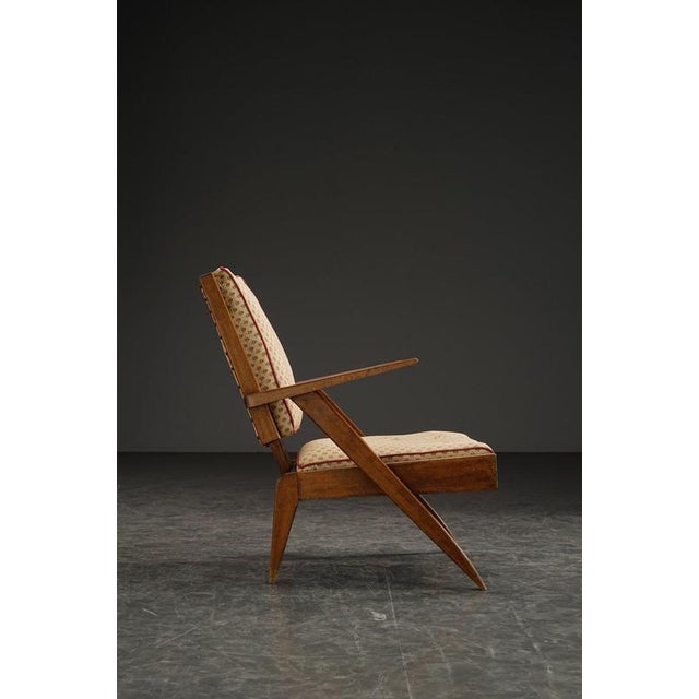 Mid-Century Armchair, 1950s For Sale - Image 3 of 14