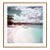 Toni Frissell 'Jamaican Shoreline' Archival Pigment Print Framed in Brown For Sale