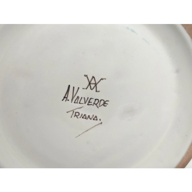 Spanish Triana Lidded Dish - Blue & Gold For Sale - Image 11 of 11