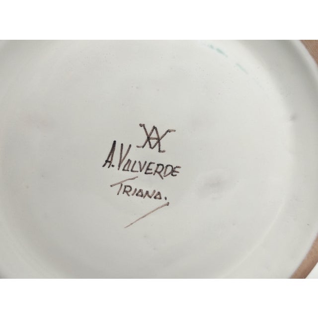 Vintage Spanish Ceramic Lidded Bowl For Sale - Image 11 of 11