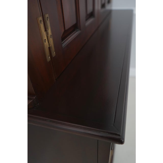 Kittinger Wa-1027 Colonial Williamsburg Mahogany Cupboard For Sale - Image 14 of 18