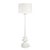 Metal Regina Andrew Hope Iron Floor Lamp, White For Sale - Image 7 of 7