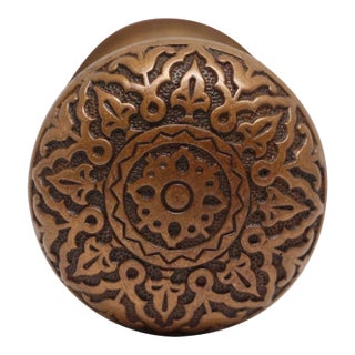 Vernacular 8 Fold Bronze Russell & Erwin Passage Door Knobs For Sale