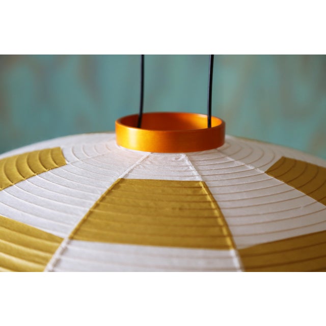 1960s Mid Century Modern Noguchi Akari 9ay Lamp For Sale - Image 4 of 10