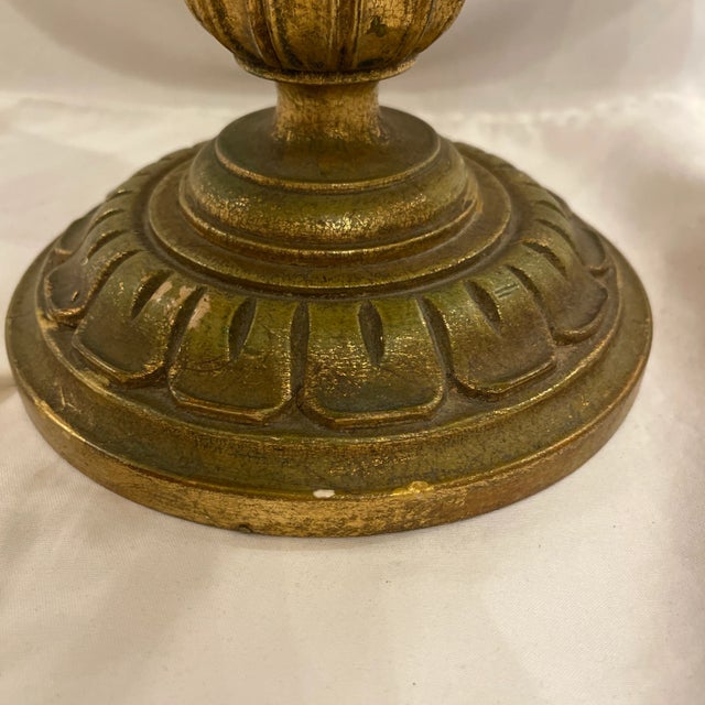 Mid 20th Century Florentine Giltwood Tazza For Sale - Image 4 of 5