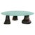 Green Glass Powder and Walnut Coffee Table by Alexander Knysch For Sale - Image 15 of 15