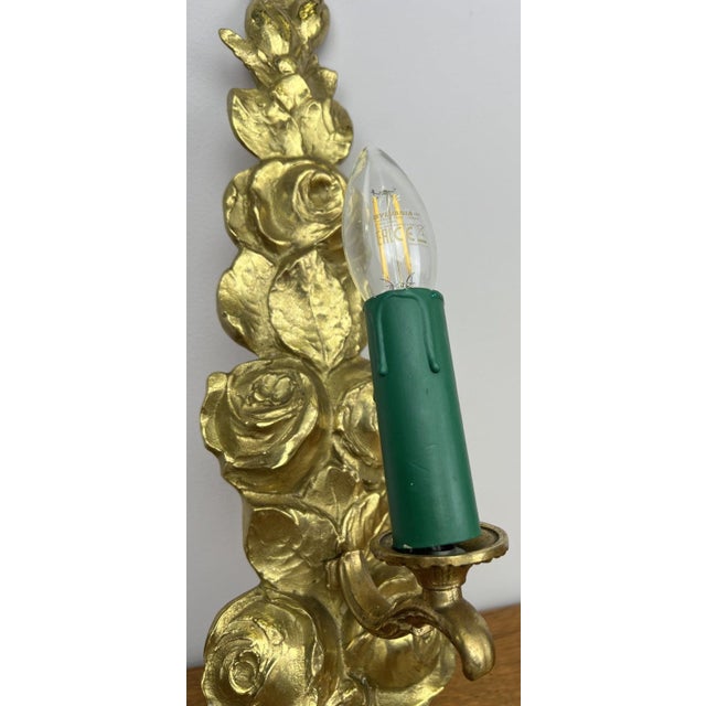 Vintage French Wall Sconces, Set of 2 For Sale - Image 6 of 11