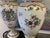 Antique White 20th Century Pair of French Sanson Style Lamps For Sale - Image 8 of 9