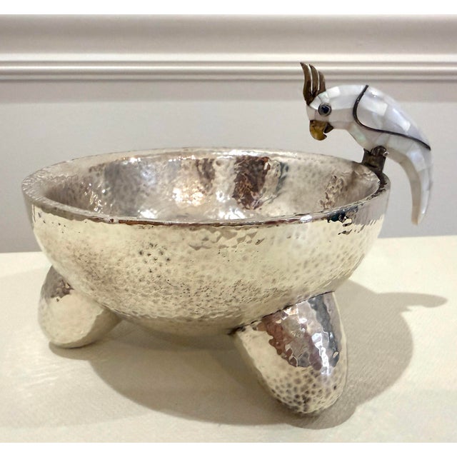 Mexican Los Castillo Parrot Mocajete Bowl For Sale - Image 3 of 11