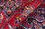 Textile Art Noueau Persian Red/Blue Wool Rug - 9'7'' X 12'11'' For Sale - Image 7 of 10