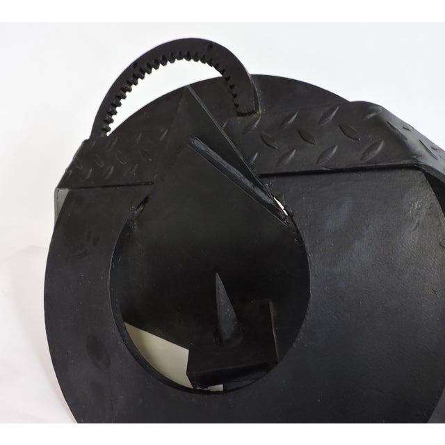 1990s 1990s Large Abstract Welded Steel Sculpture "Assemblage" by David Tothero For Sale - Image 5 of 9