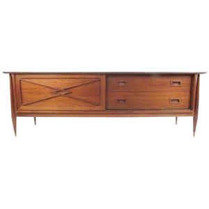 Vintage Modern Storage Credenza or Tv Cabinet