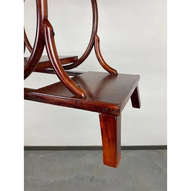 Thonet Bentwood Plant Stand from Thonet, 1920s For Sale - Image 4 of 10