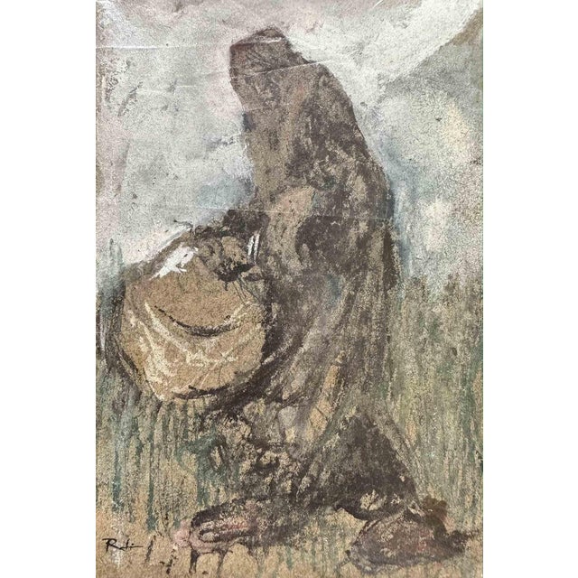 Gabriele Galantara, The Woman, Mixed Media, 1905 For Sale