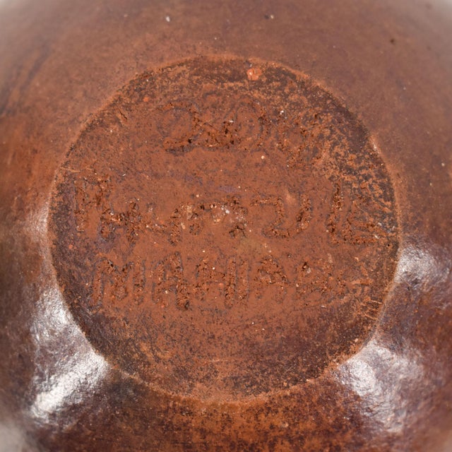 Contemporary South African Clay Pot Chairish