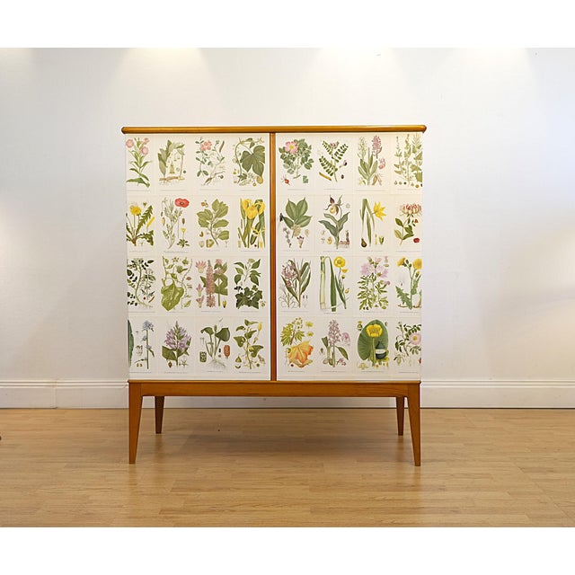 Vintage Swedish Cabinet by Cam Lindman for Nordens Flora, 1940s For Sale - Image 11 of 11