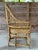 Vintage Refinished Brighton Pavilion Style Rattan Cane High-Back Armchair For Sale In Naples, FL - Image 6 of 12