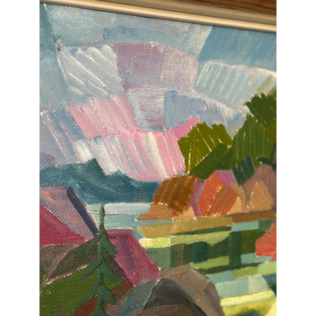 Mid-Century Modern Ulf Tedenstig, Autumn Landscape, 1960s, Oil on Canvas, Framed For Sale - Image 3 of 18