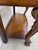 Vintage Neoclassical Revival Console Table With Ornately Carved Scroll Supports and Lower Shelf For Sale - Image 11 of 12