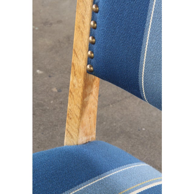 Mid-Century Modern Danish Oak Dining Chairs in the style of Henning Kjærnulf, 1960, Set of 5 For Sale - Image 16 of 17