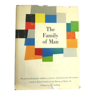 Earliest 1955 'The Family of Man' Book by Steichen in Variant Jacket For Sale